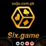 six game app logo for online gaming platform